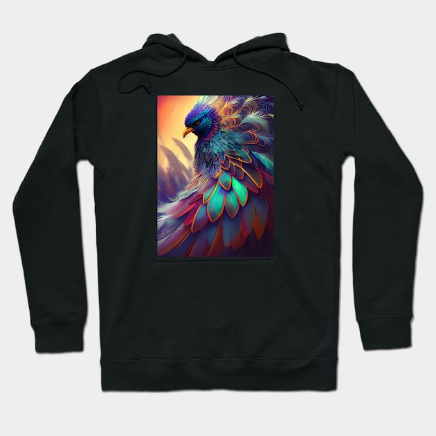 Beautiful fantasy bird Hoodie by Dope_Design